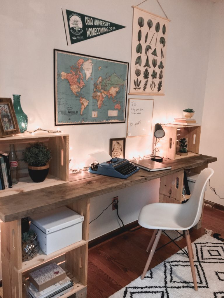 diy wood desk