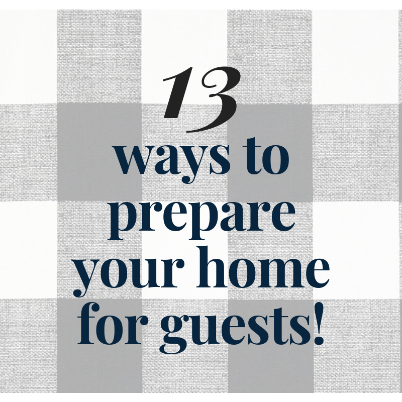 tips hosting guests
